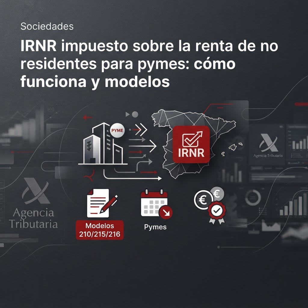 Imagen de portada: IRNR impuesto sobre la renta de no residentes para pymes: cómo funciona y modelos