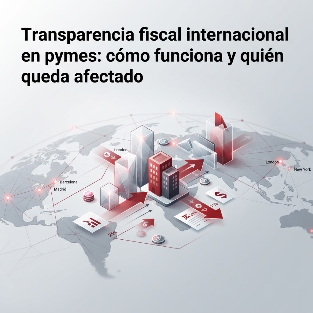 Imagen de portada: Transparencia fiscal internacional en pymes: cómo funciona y quién queda afectado