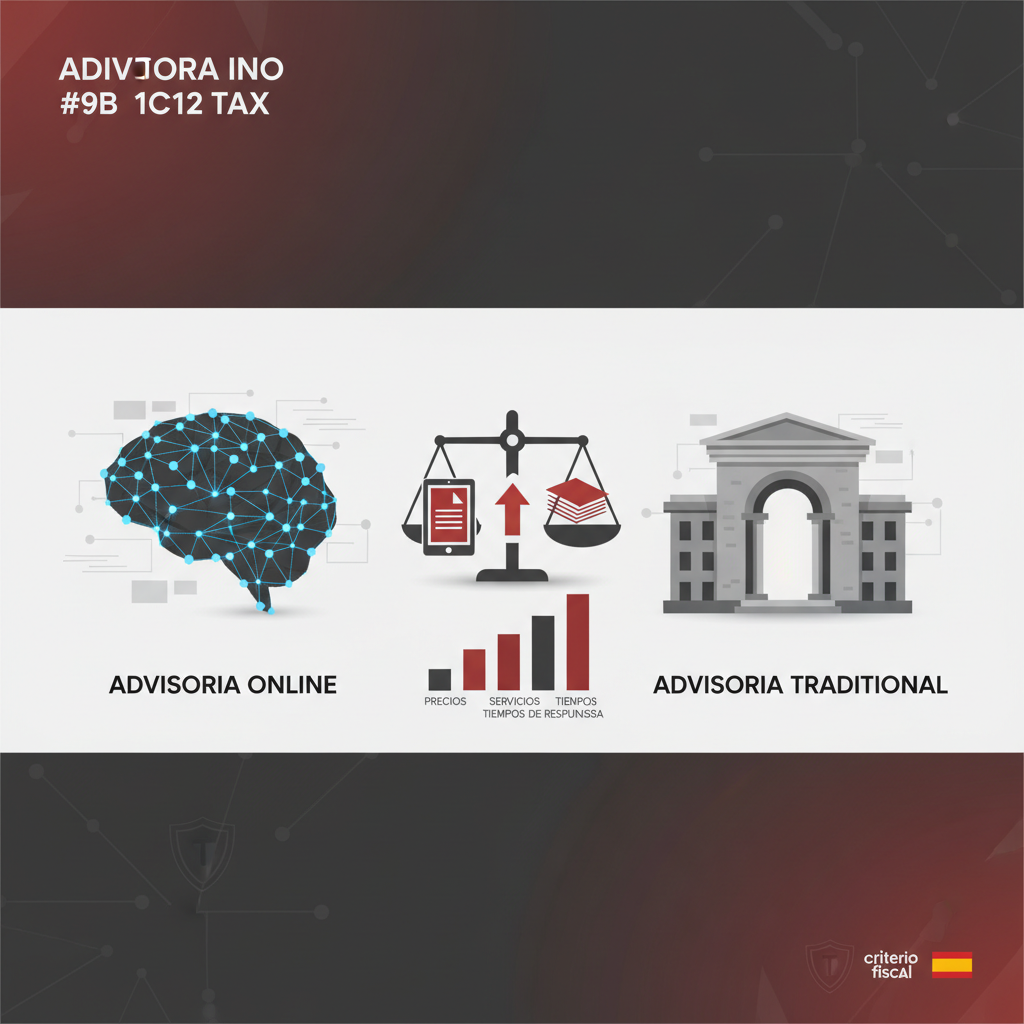Imagen de portada: Asesoría online vs. tradicional: Guía de costes, riesgos y Veri*factu