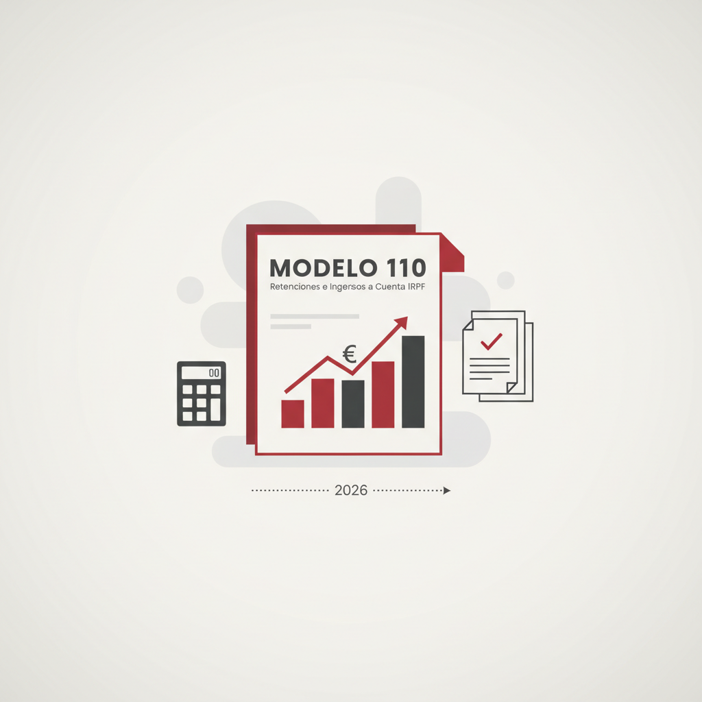 Imagen de portada: Guía del Modelo 110: Retenciones e Ingresos a Cuenta 2026