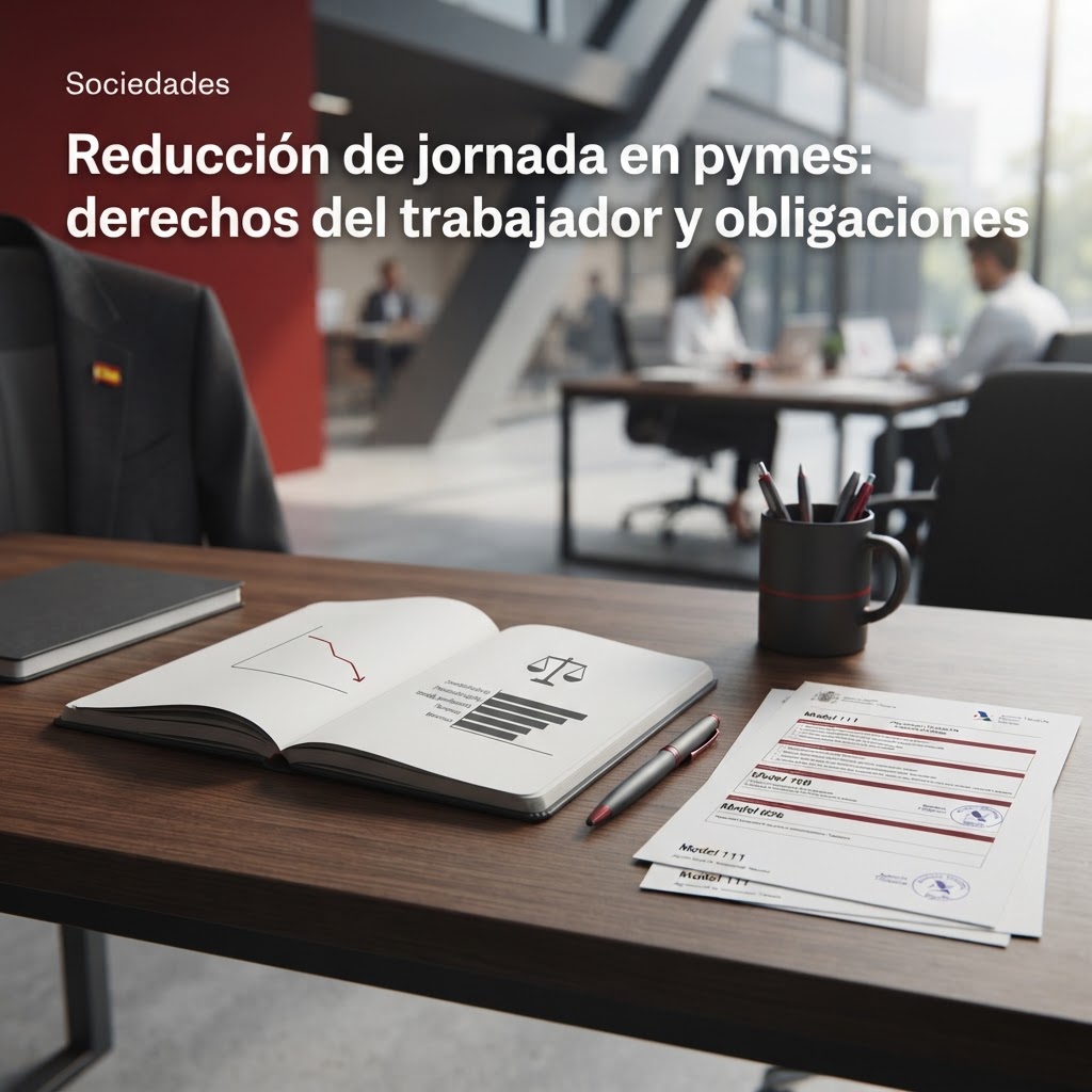 Imagen de portada: Reducción de jornada en pymes: derechos del trabajador y obligaciones