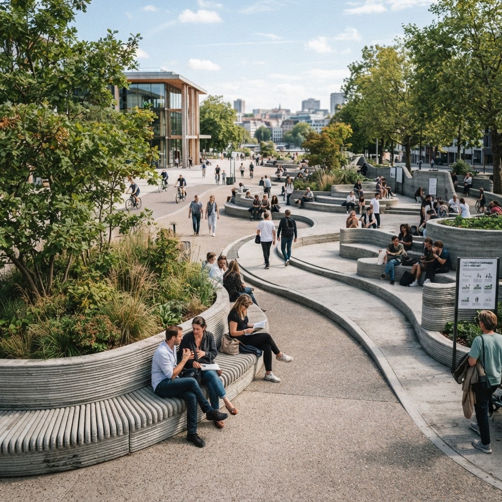 Printed Landscape — Civic Square