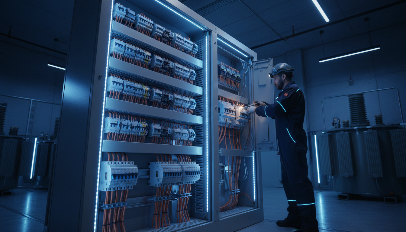 Professional electrical installation