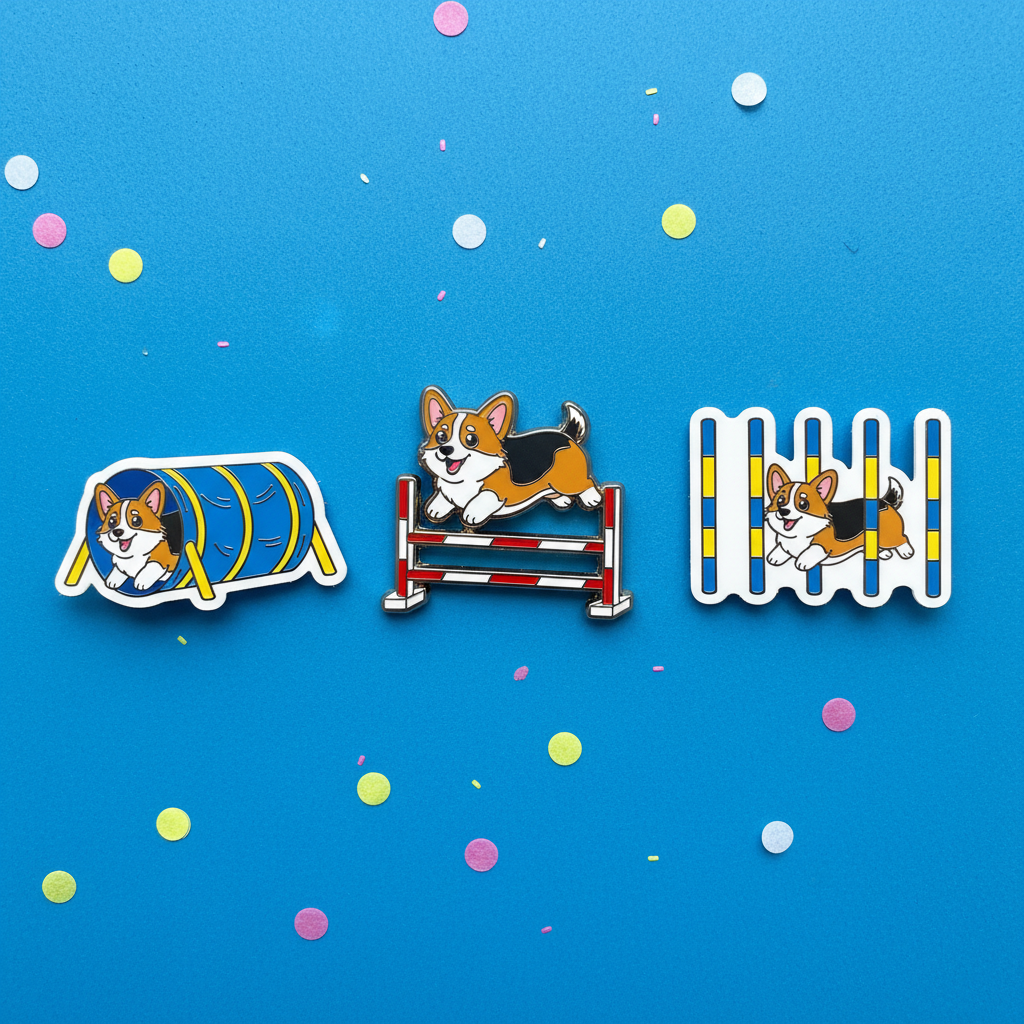 Custom 5-Sticker Set