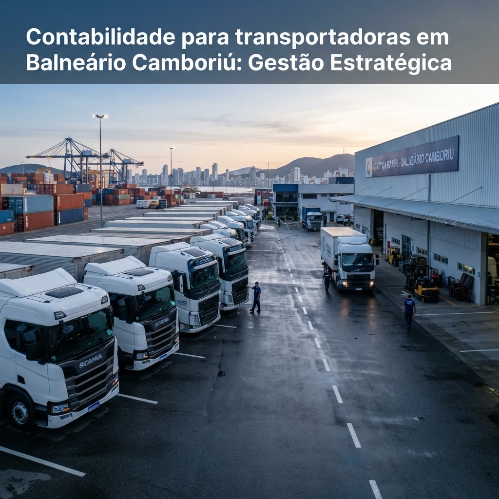 Contabilidade para transportadoras em Balneário Camboriú: Gestão Estratégica