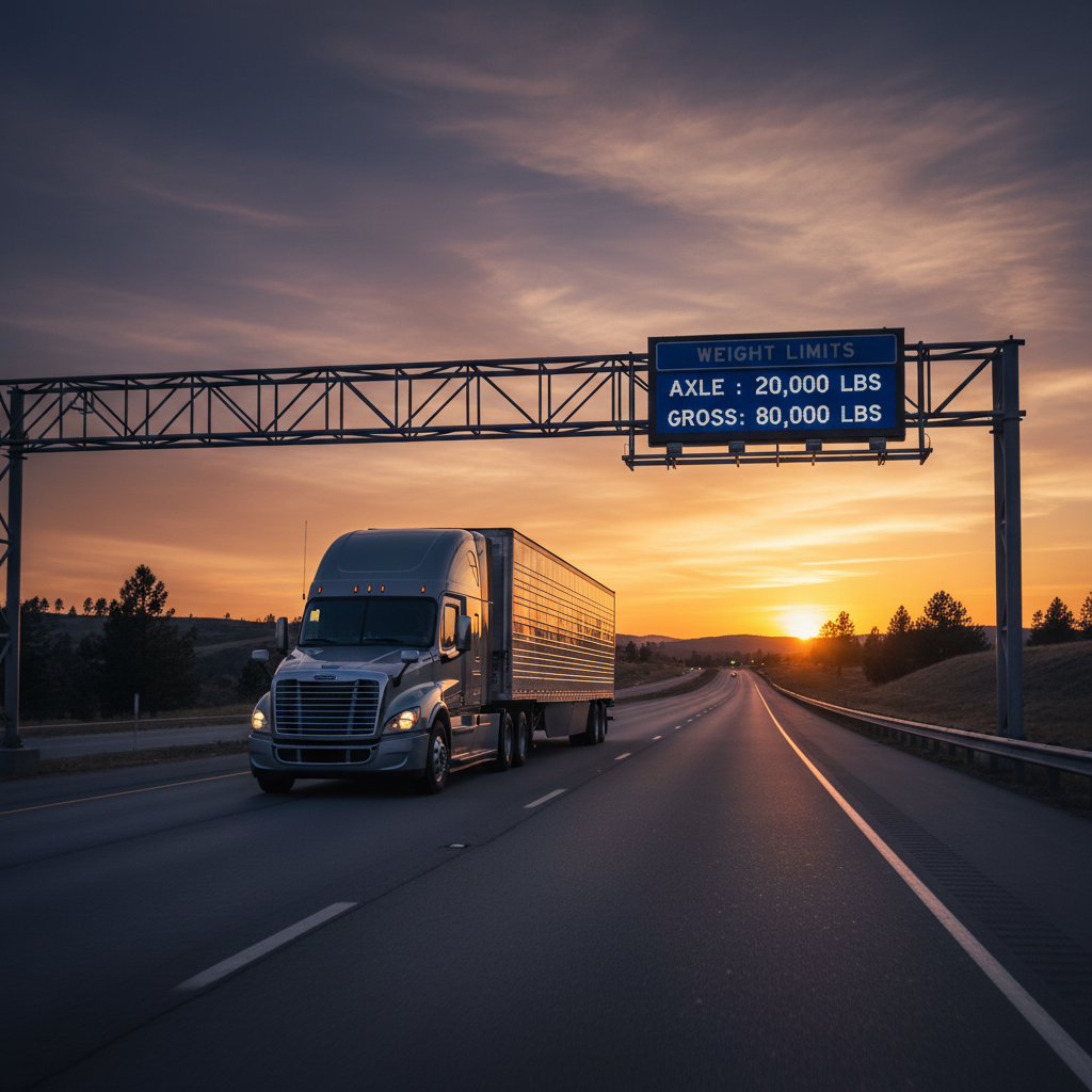 Understanding Overloaded Trucks: Federal Limits and Legal Consequences