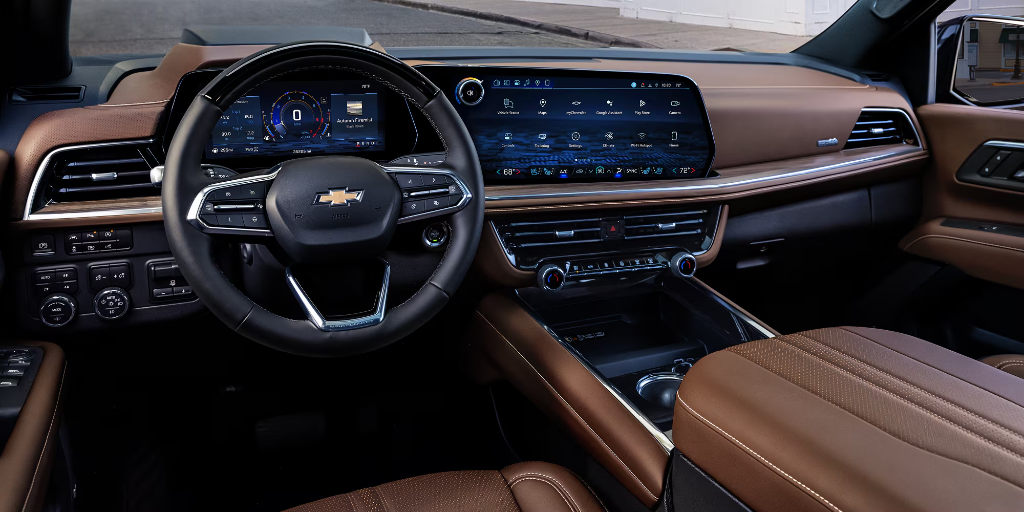2026 Suburban High Country premium leather interior