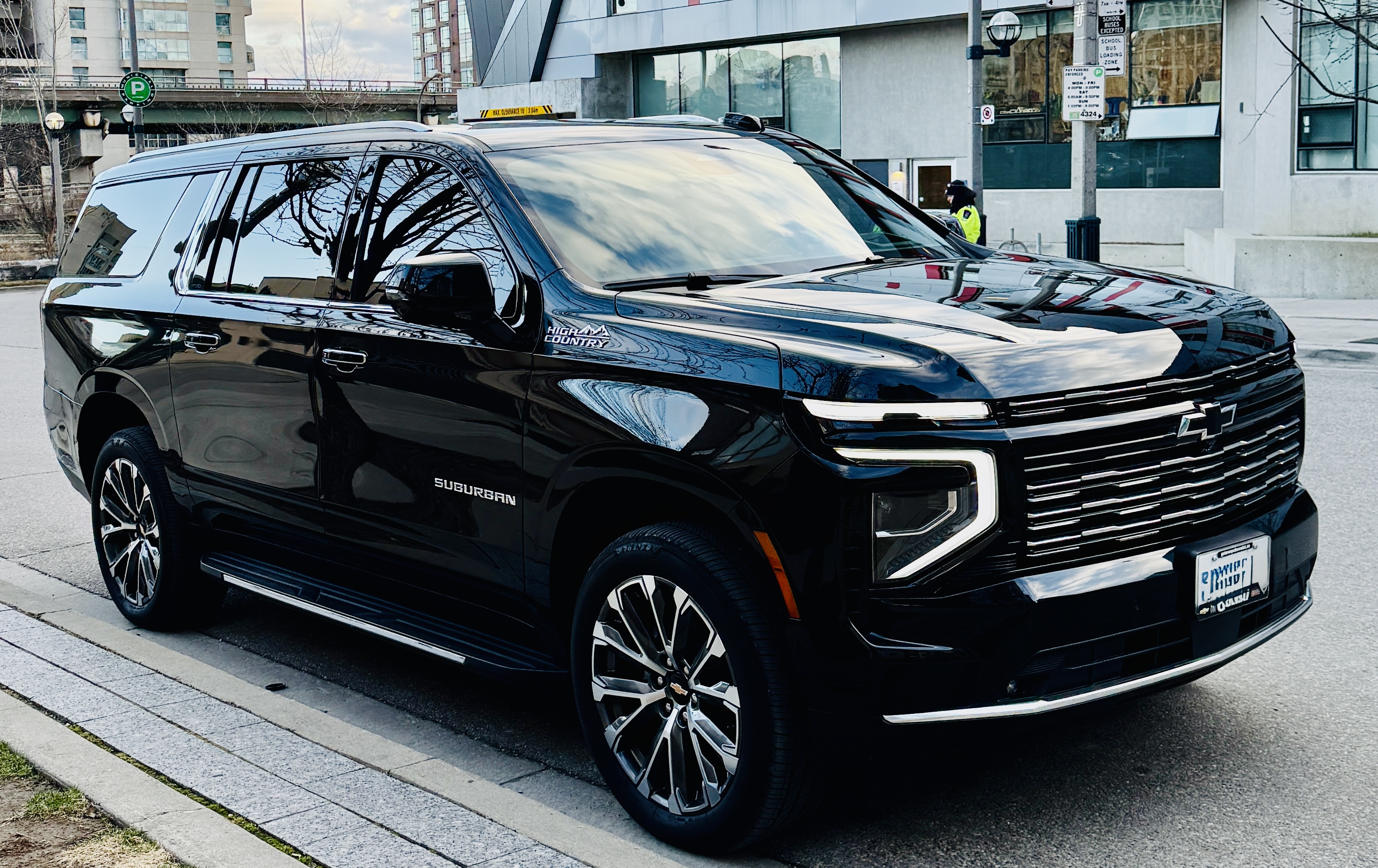 2026 Chevrolet Suburban High Country — Flagship Luxury Black SUV Sherwan Limo Toronto