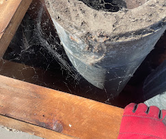 Flexible ductwork in attic space