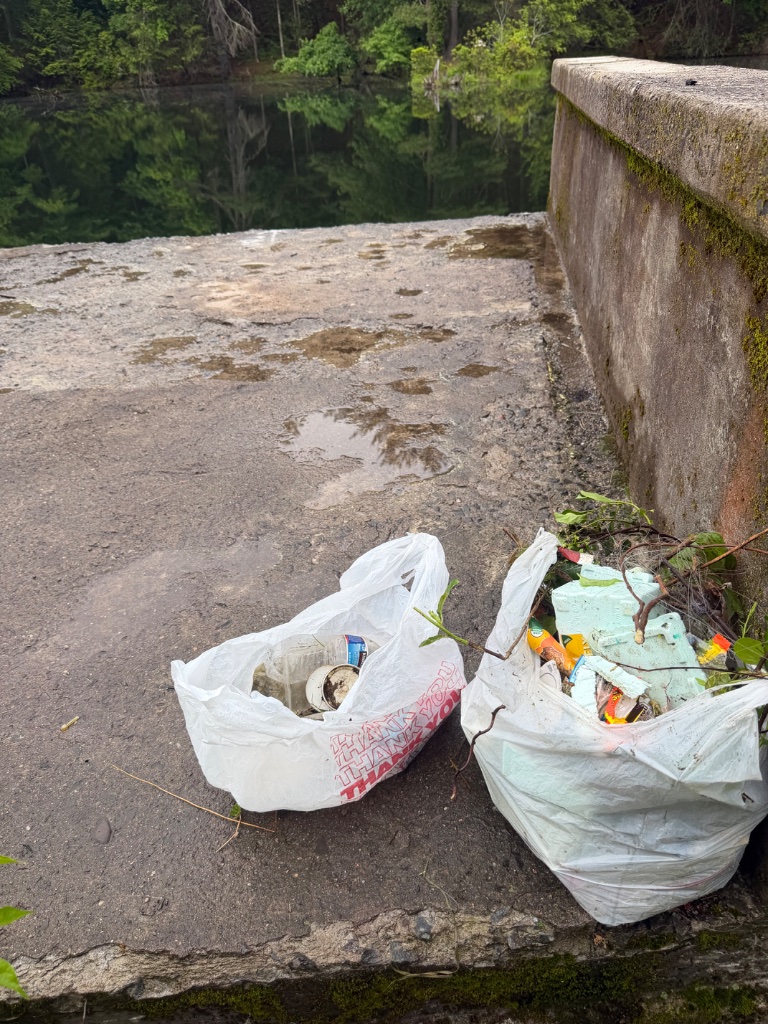 Waterway debris cleared