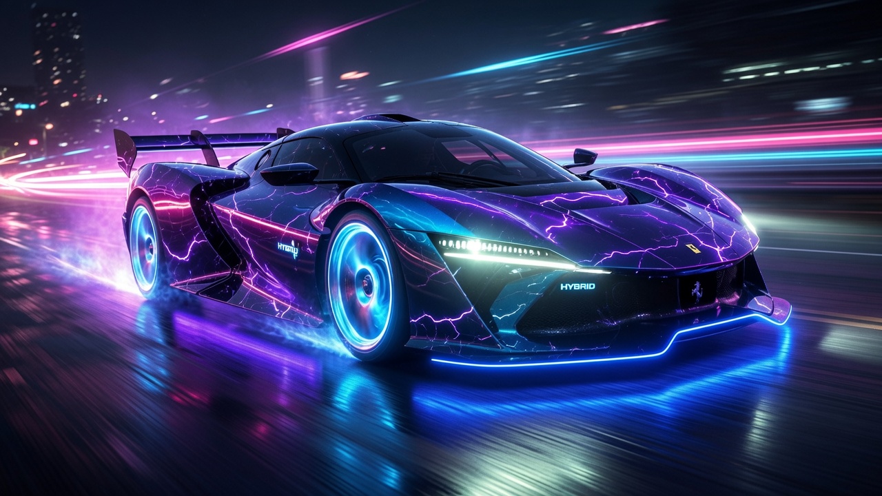 Navy Hybrid Coupe