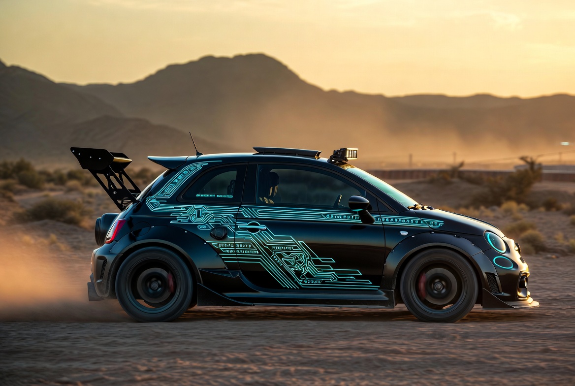 Black Circuit Abarth Rally