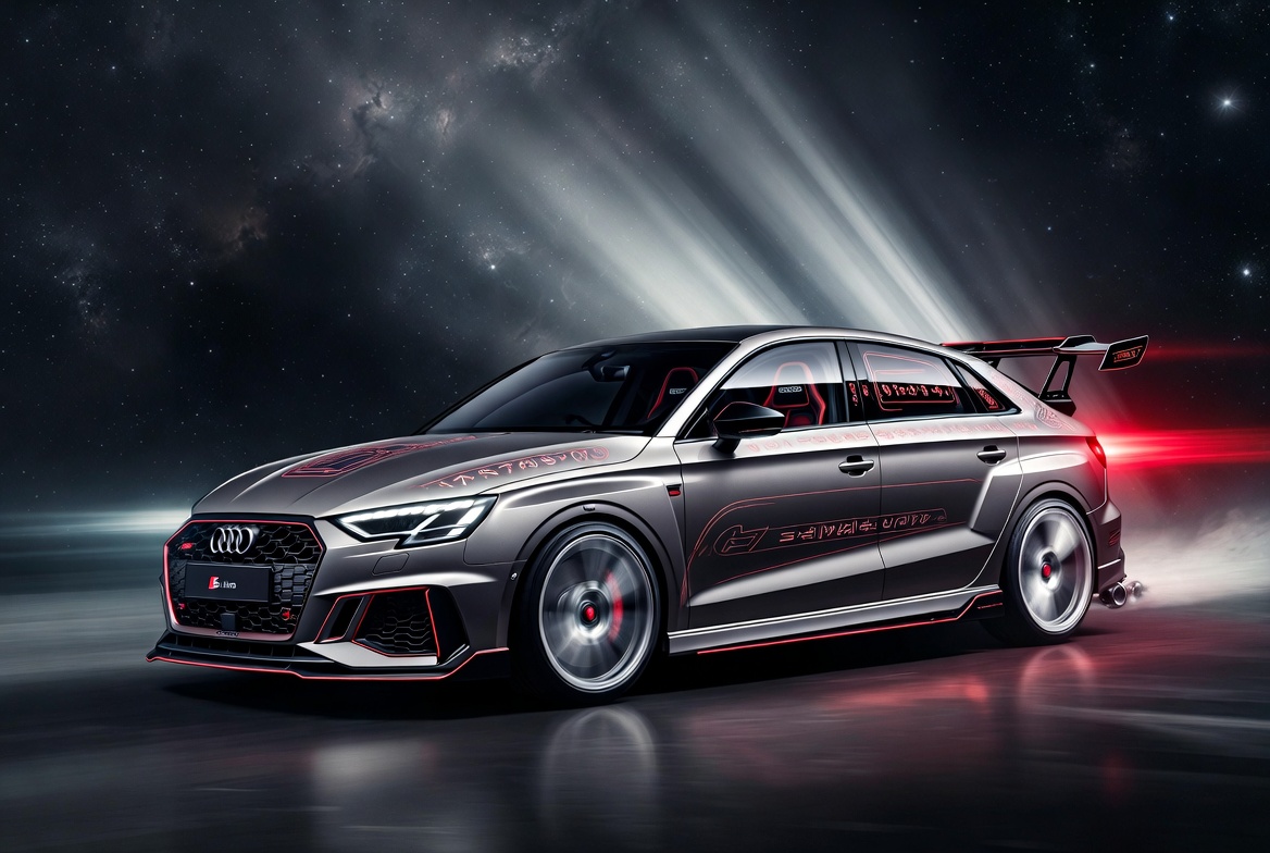 Red Rune Nebula Sedan