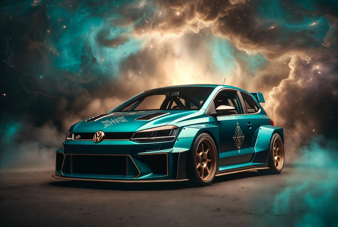 Teal Nebula Golf