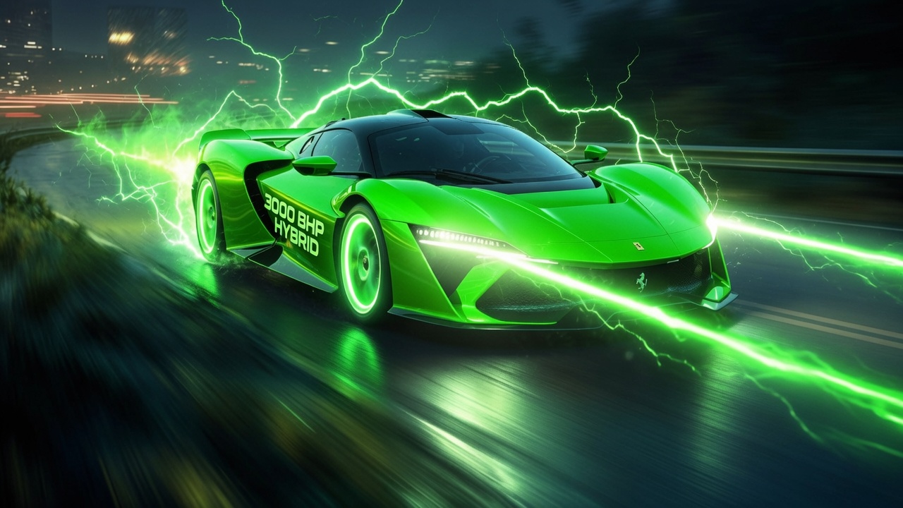 Lime Hypercar