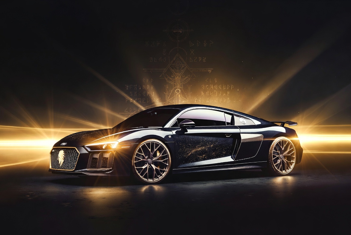 Sacred Geometry Gold R8