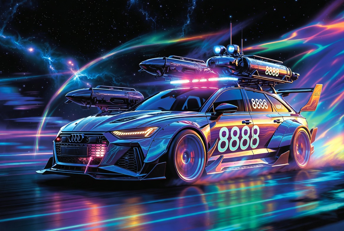 Missile-Pod Audi Wagon