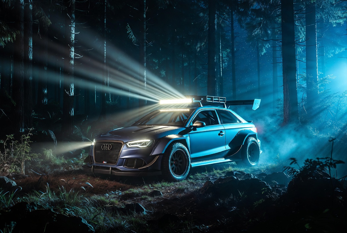 Forest Night Runner