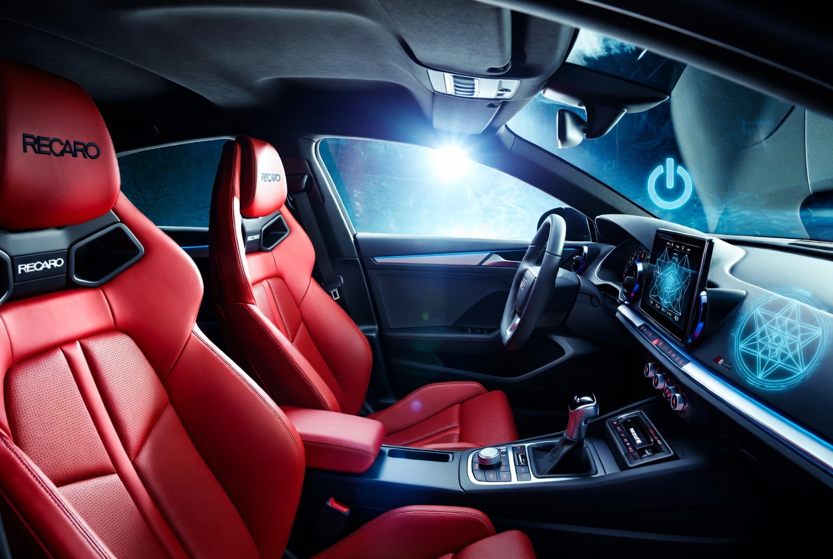 Cyan Star Glyph Cockpit