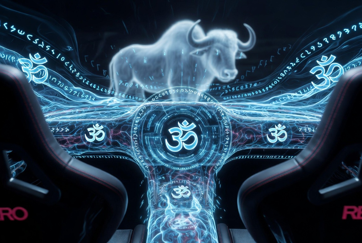 Om Bull Hologram Cockpit