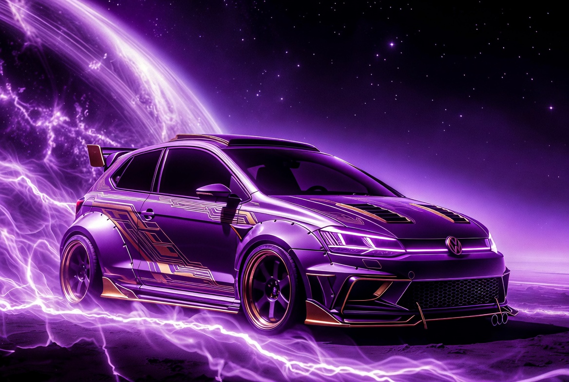 Violet Lightning Golf