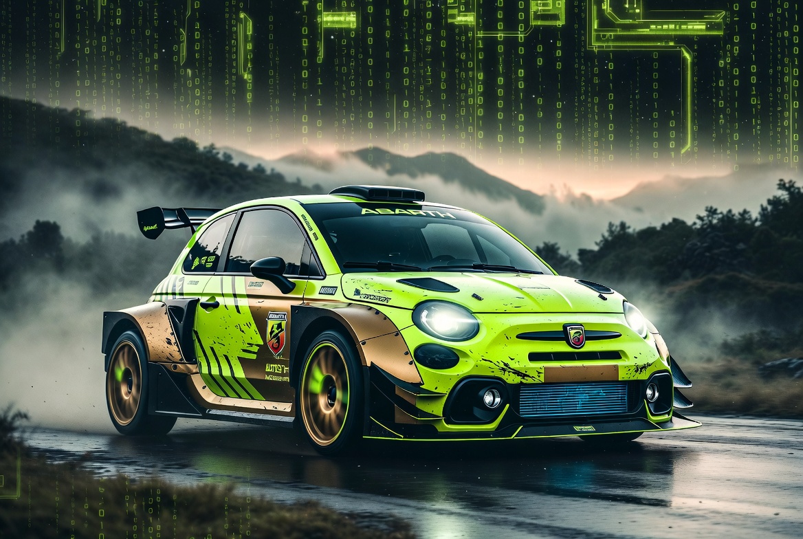 Matrix Rain Abarth