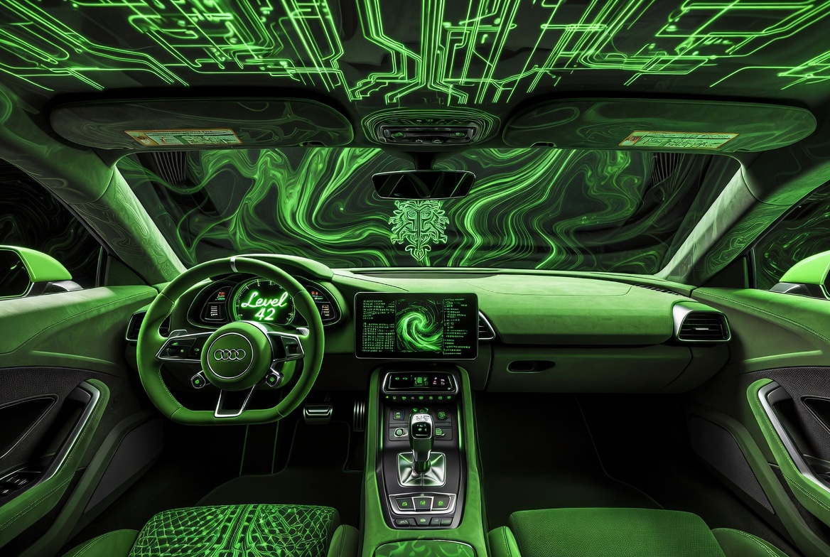 Level 42 Green Cockpit