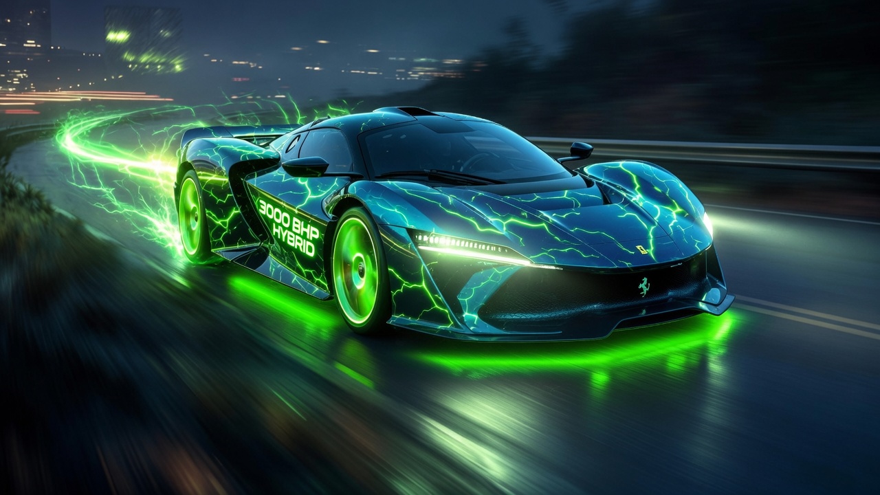 Green Discharge Coupe