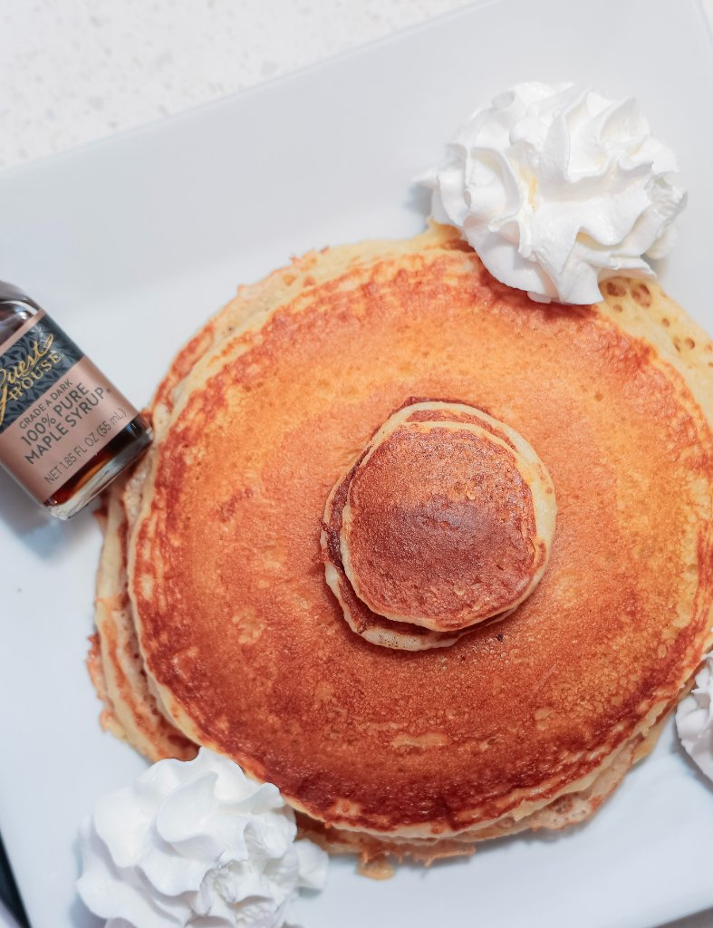 Pancakes with Maple Syrup