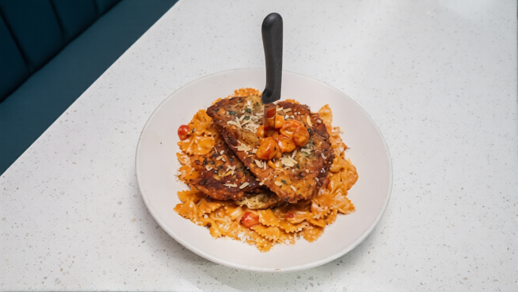 Parm Herb Crusted Chicken