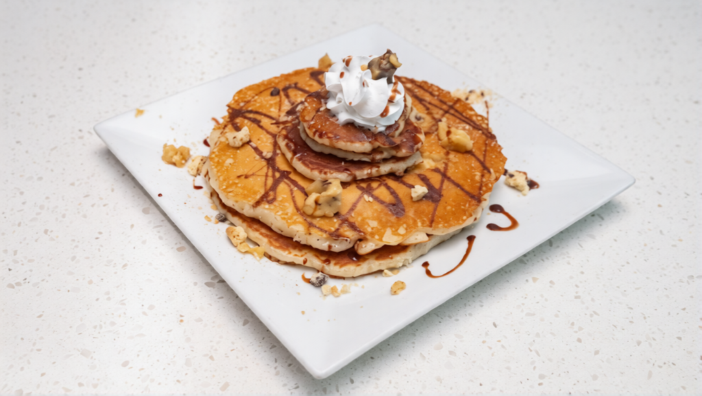 Cookie Dough Pancake Stack