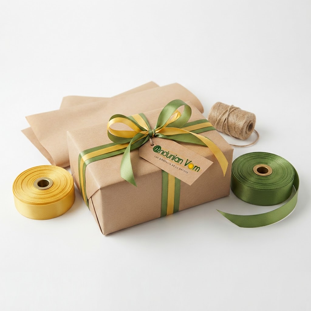Emballage Cadeau + Ruban (Ensemble)