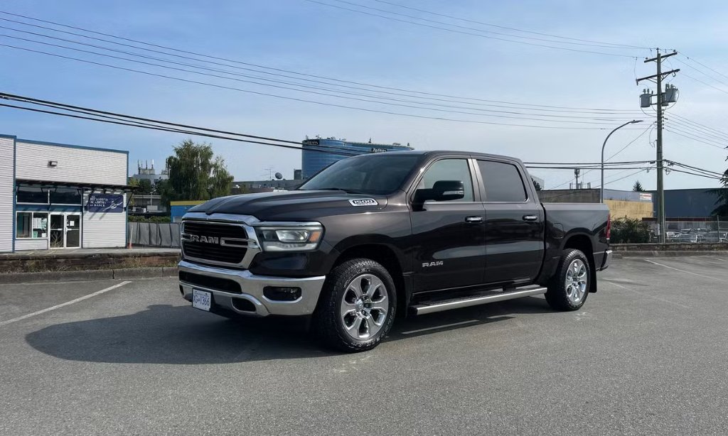 2019 RAM 1500 rental in Vancouver