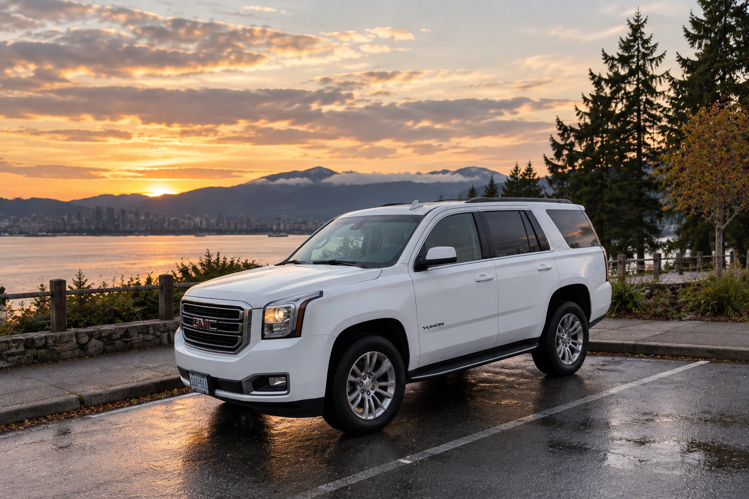 2019 GMC Yukon for rent in Vancouver - Luxury car rental near YVR airport