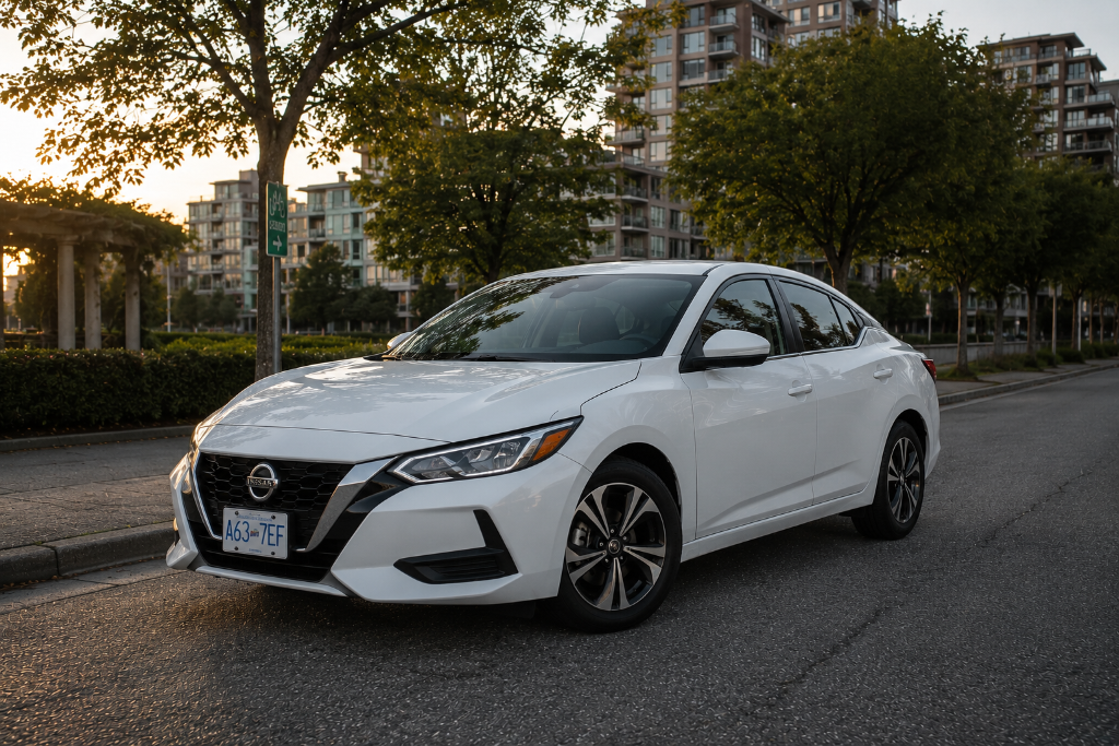 2023 Nissan Sentra for rent in Vancouver - Luxury car rental near YVR airport