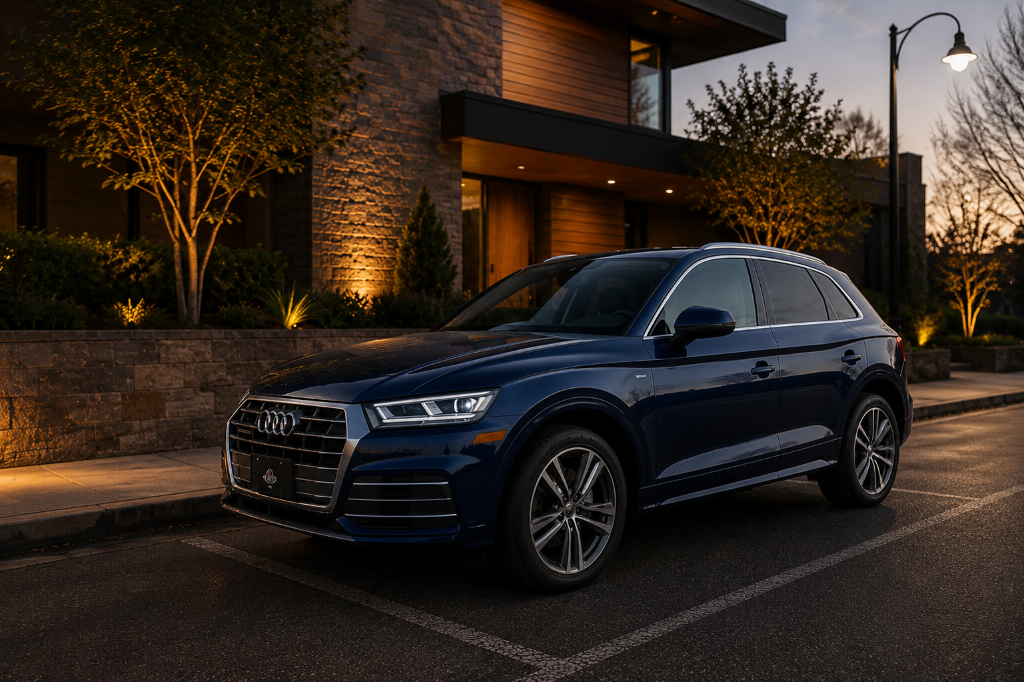 2020 Audi Q5 for rent in Vancouver - Luxury car rental near YVR airport