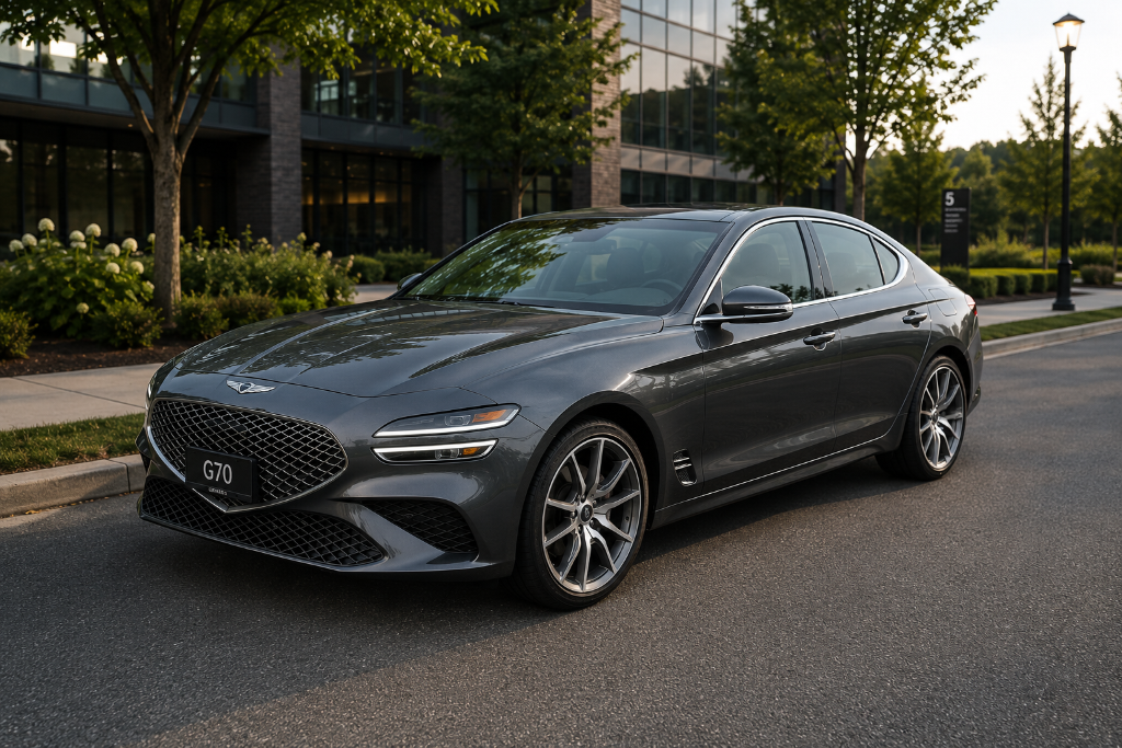 2023 Genesis G70 for rent in Vancouver - Luxury car rental near YVR airport