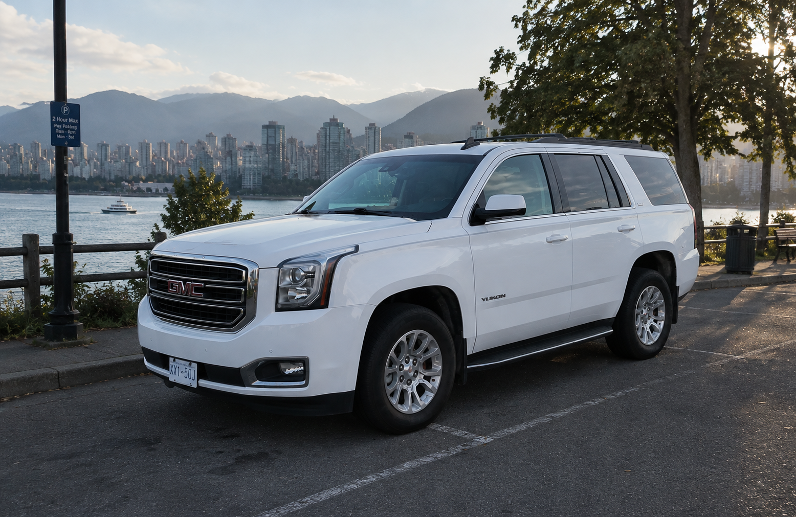 2017 GMC Yukon for rent in Vancouver - Luxury car rental near YVR airport