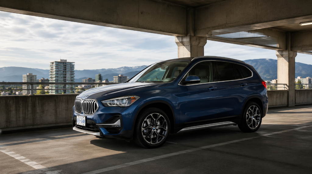 2022 BMW X1 for rent in Vancouver - Luxury car rental near YVR airport