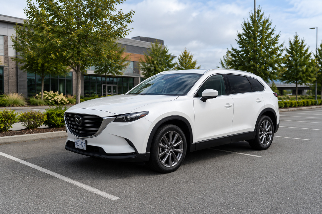2023 Mazda CX-9 for rent in Vancouver - Luxury car rental near YVR airport