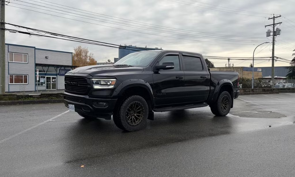 2020 RAM 1500 rental in Vancouver