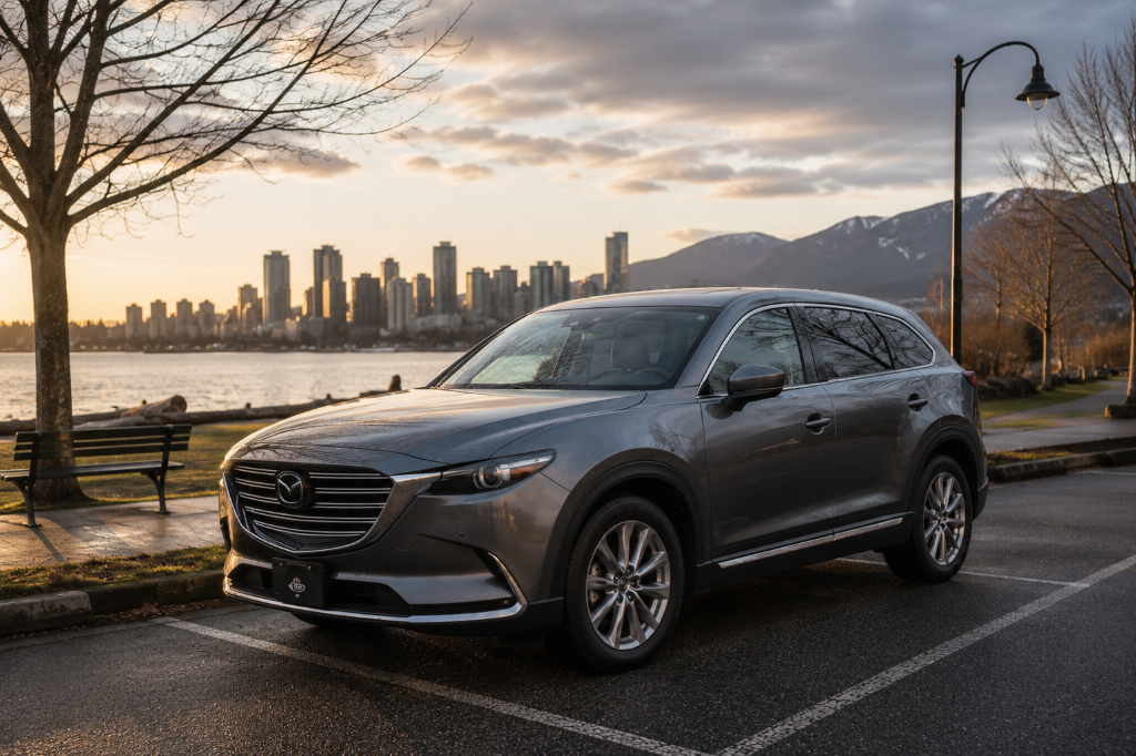 2022 Mazda CX-9 for rent in Vancouver - Luxury car rental near YVR airport