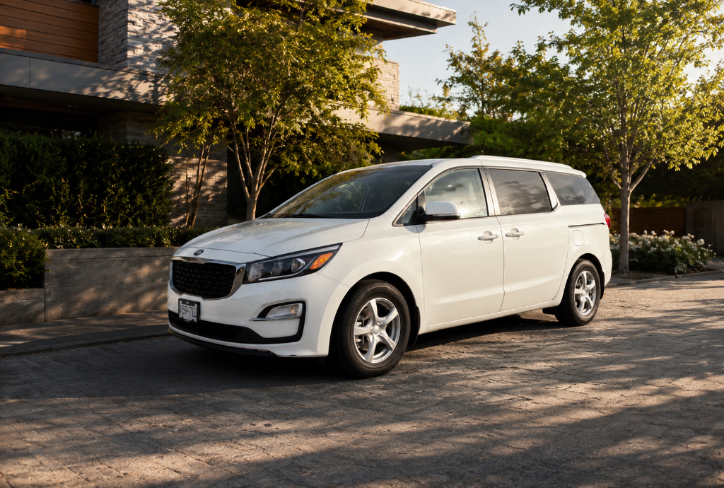2020 Kia Sedona for rent in Vancouver - Luxury car rental near YVR airport