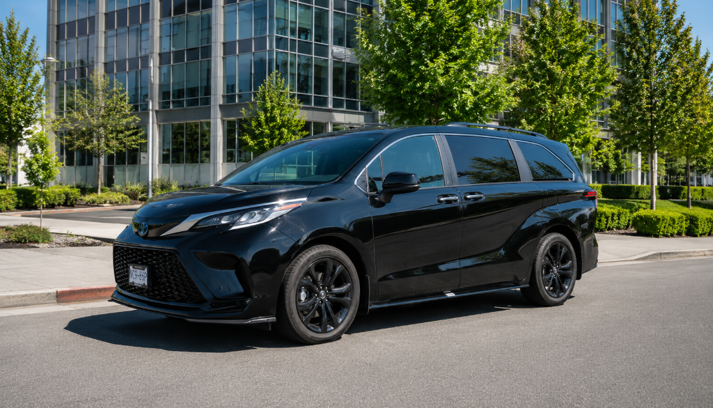 2023 Toyota Sienna for rent in Vancouver - Luxury car rental near YVR airport