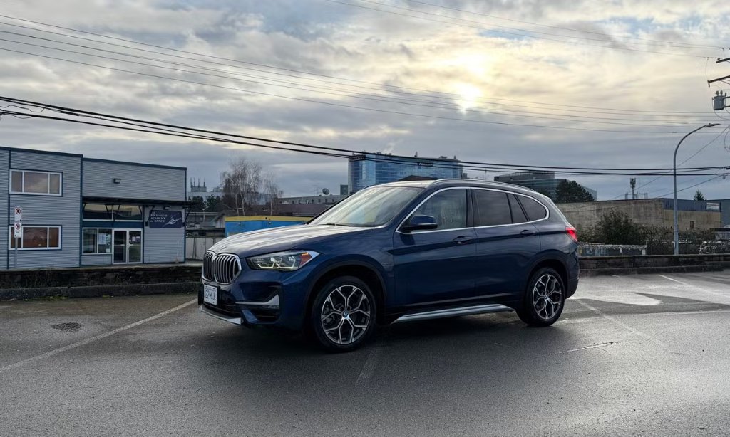 2022 BMW X1 rental in Vancouver
