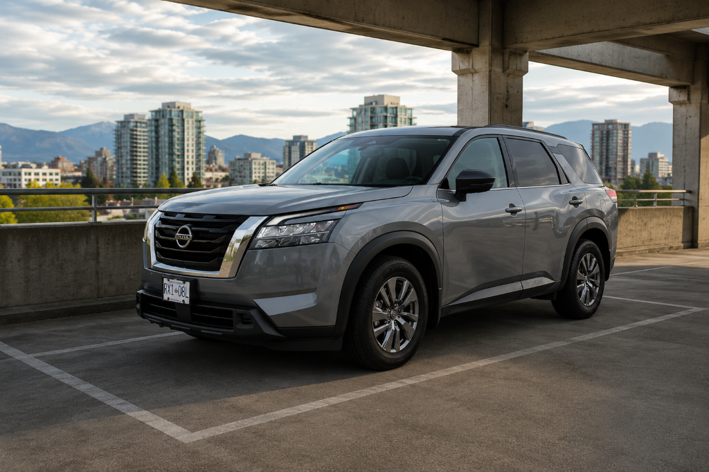 2022 Nissan Pathfinder for rent in Vancouver - Luxury car rental near YVR airport