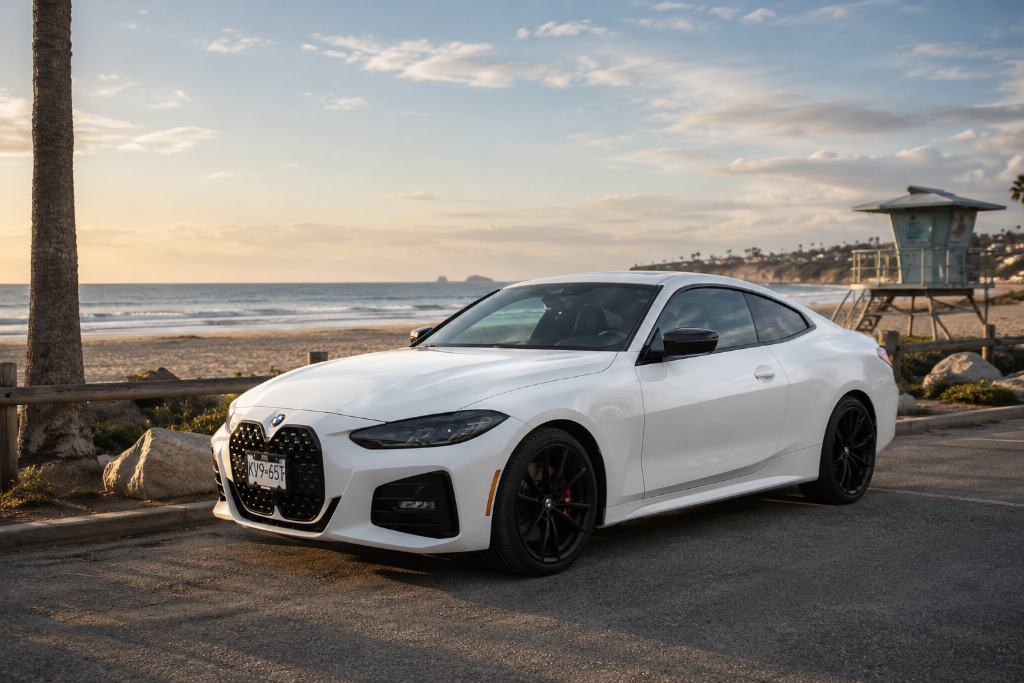 2023 BMW 4 Series for rent in Vancouver - Luxury car rental near YVR airport