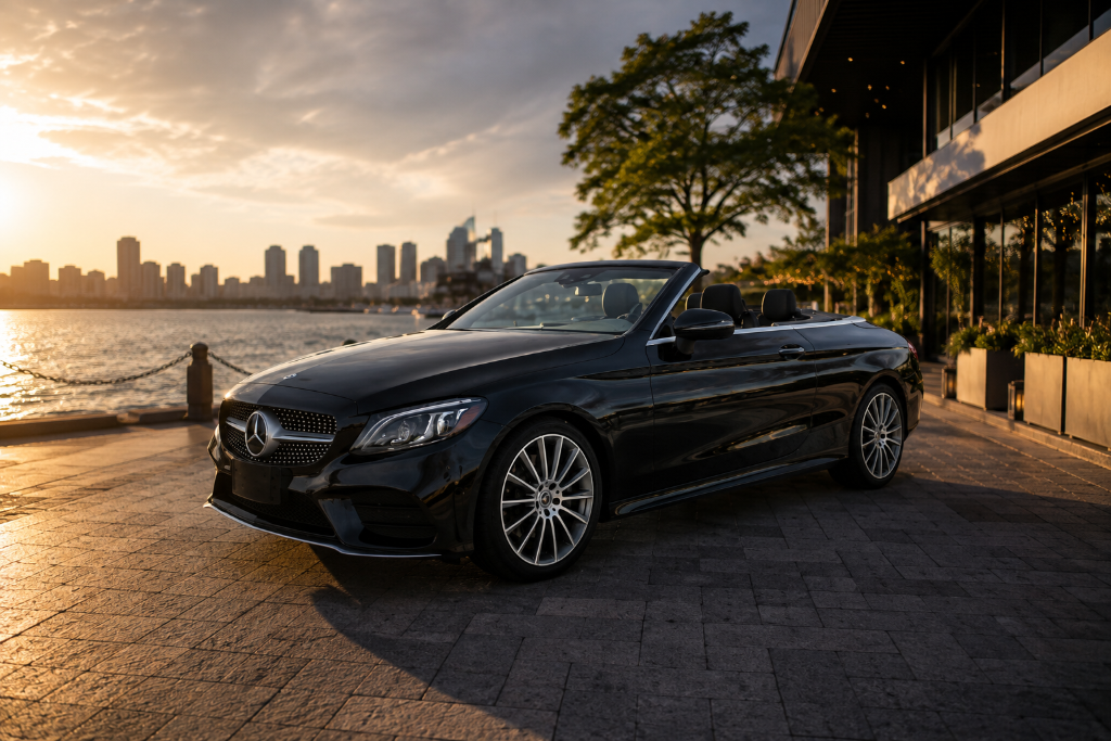 2023 Mercedes-Benz C-Class for rent in Vancouver - Luxury car rental near YVR airport
