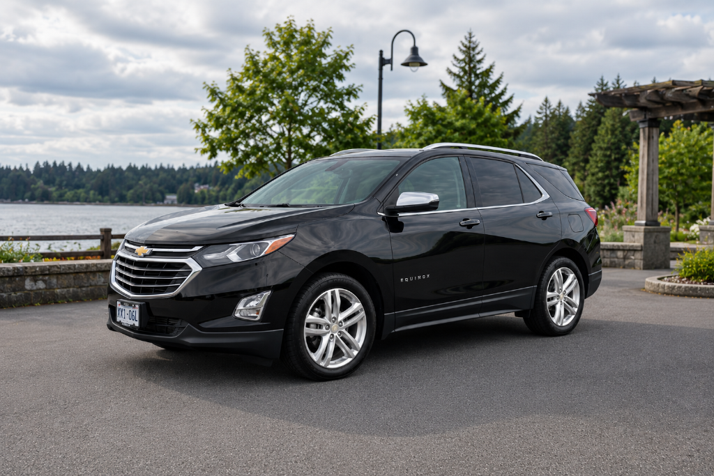 2018 Chevrolet Equinox for rent in Vancouver - Luxury car rental near YVR airport