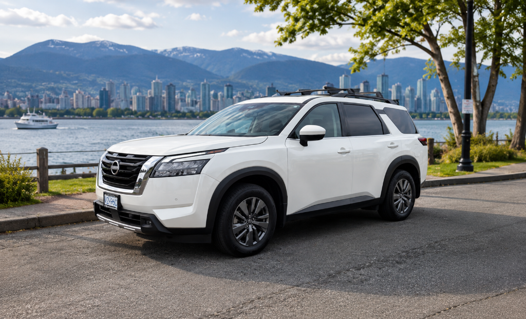 2024 Nissan Pathfinder for rent in Vancouver - Luxury car rental near YVR airport